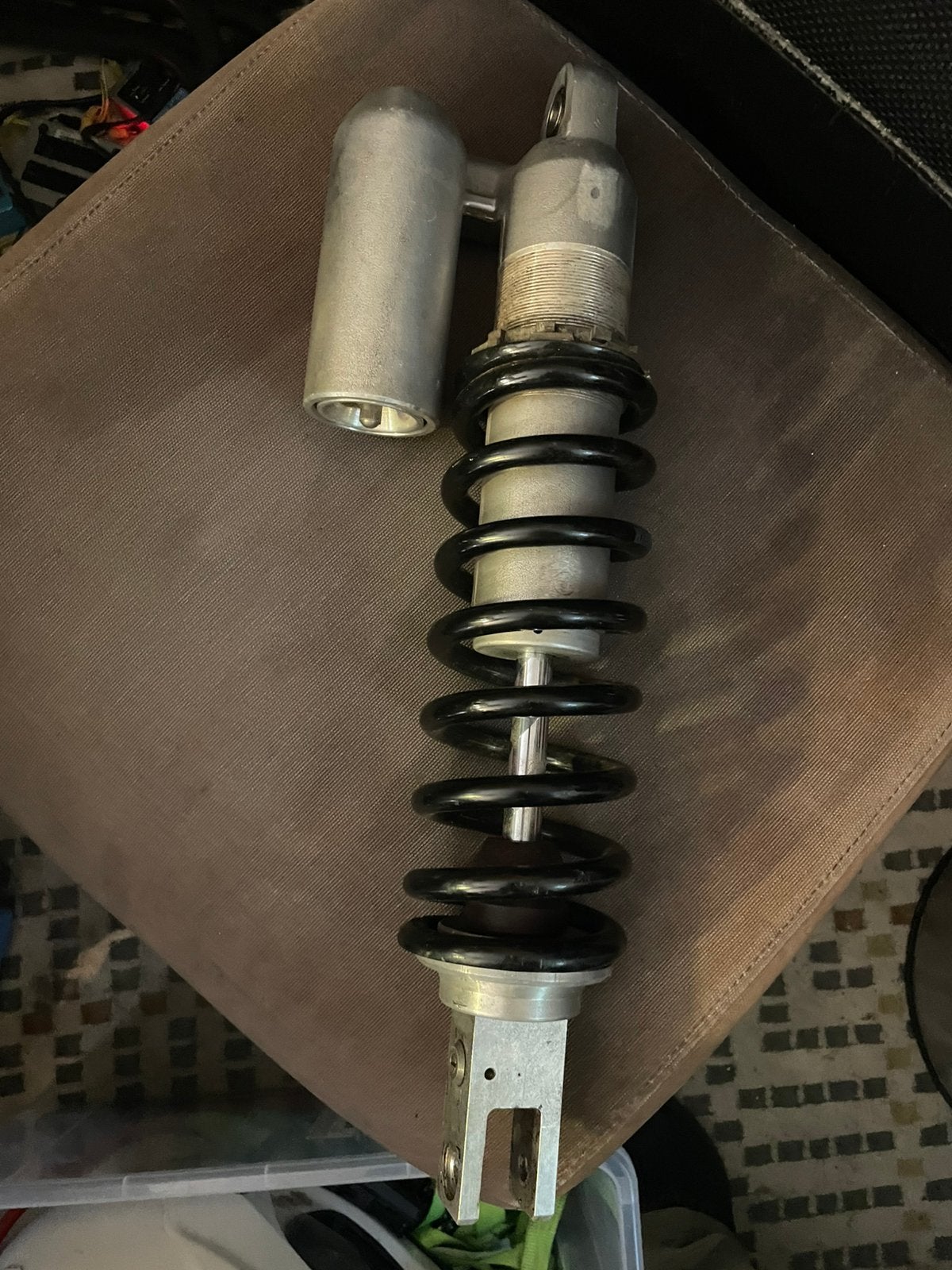 Hyperpro veer achterdemper drz400 suzuki drz 400, Ophalen of Verzenden, Gebruikt