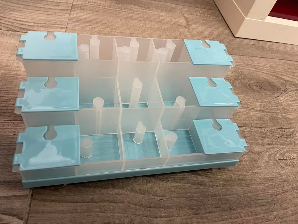 Katten voer puzzel bak, Dieren en Toebehoren, Kattenvoerbakken en Drinkbakken, Ophalen of Verzenden, Gebruikt