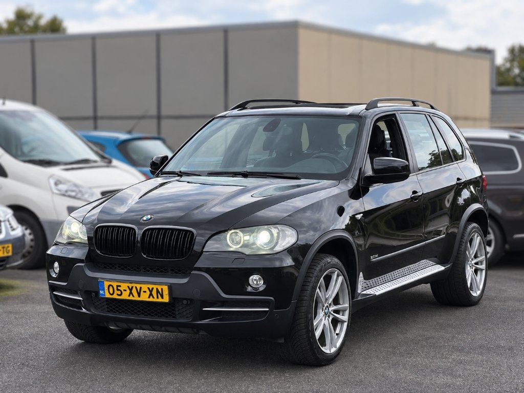 BMW X5 3.0 SI AUT 2007 Zwart, Auto's, USB, Origineel Nederlands, 272 pk, Vierwielaandrijving