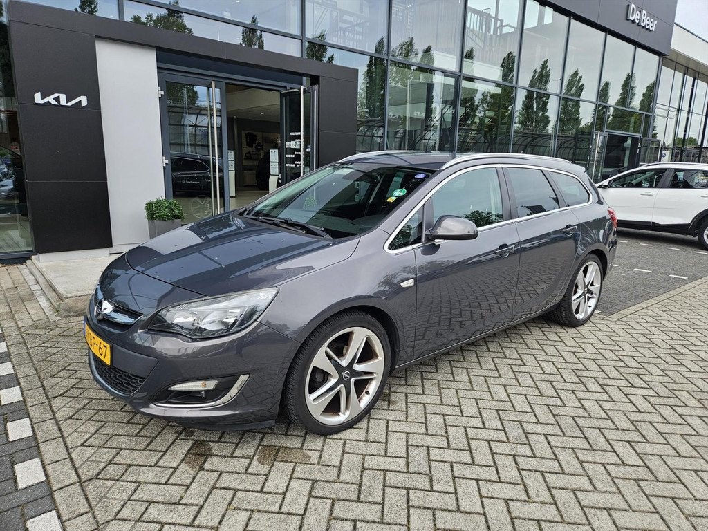 OPEL Astra 1.4 Turbo Ecotec 120pk Sport Navi/ Clima / Cruise, Auto's, Opel, Euro 5, Gebruikt, Zwart, 4 cilinders