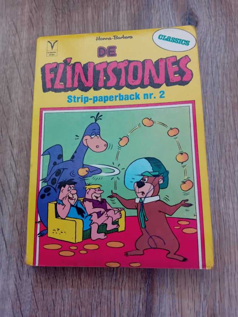 De Flintstones Strip-paperback nr. 2 Hanna-Barbera Classics, Boeken, Stripboeken, Eén stripboek, Ophalen of Verzenden, Gelezen