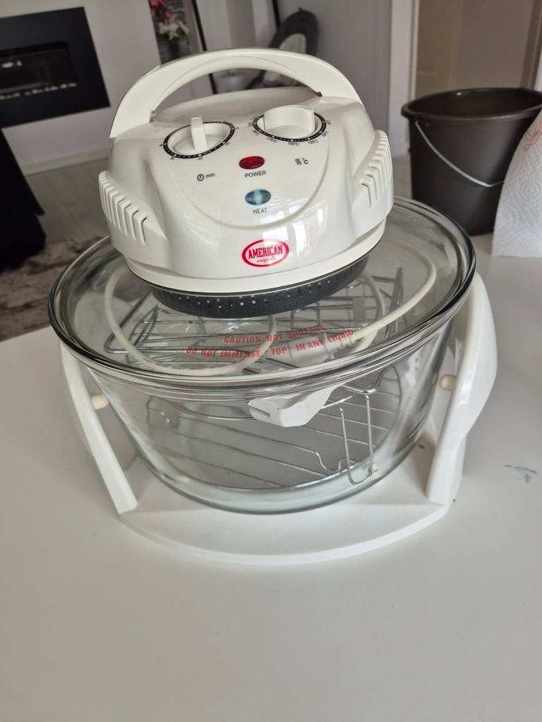 American Halogeenoven - Zo goed als nieuw, Witgoed en Apparatuur, Ovens, Zo goed als nieuw, Vrijstaand, Halogeenoven, Overige merken