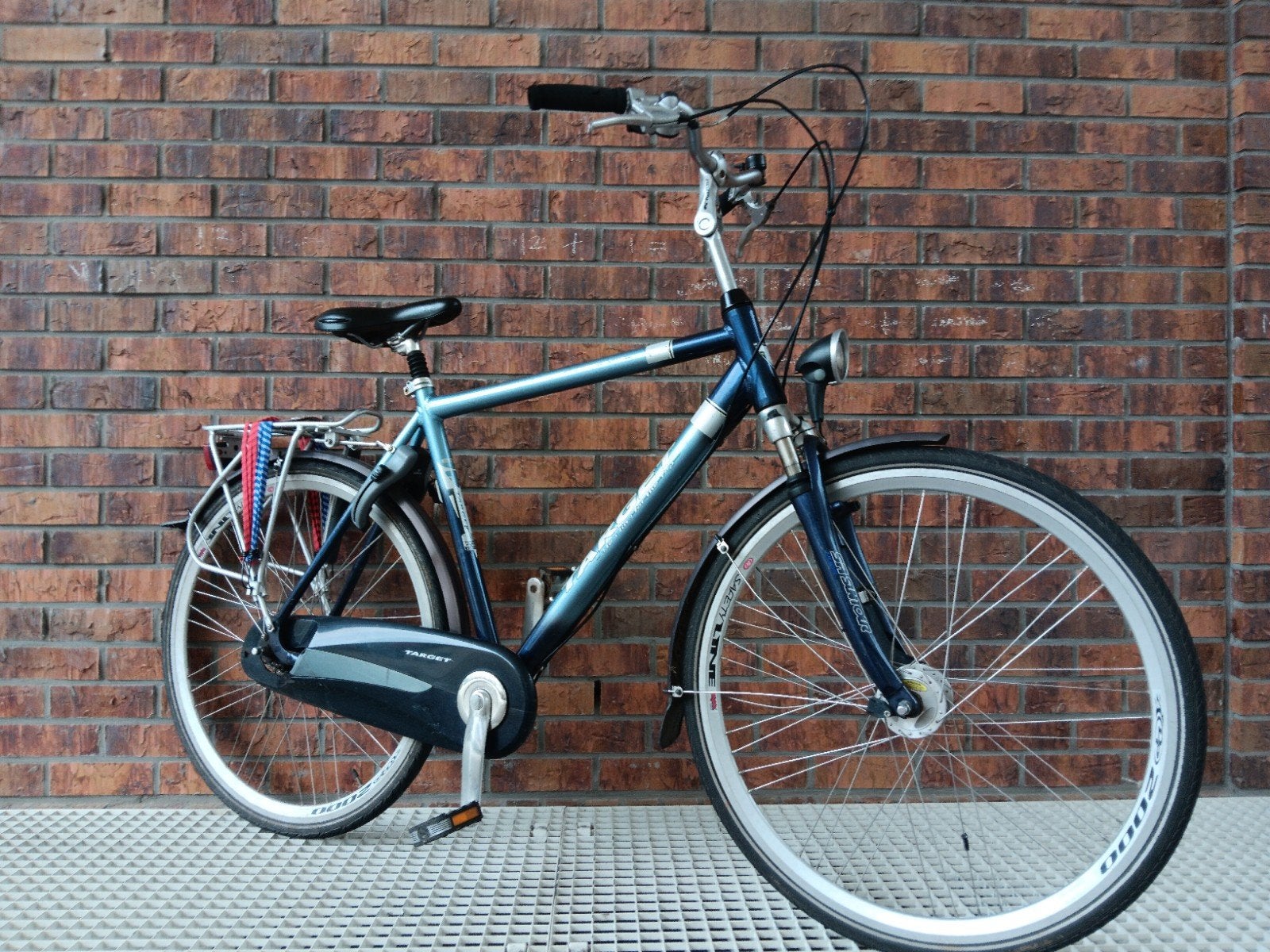 Target Herenfiets H57/N7, Versnellingen, Zo goed als nieuw, 57 tot 61 cm, Trommelrem