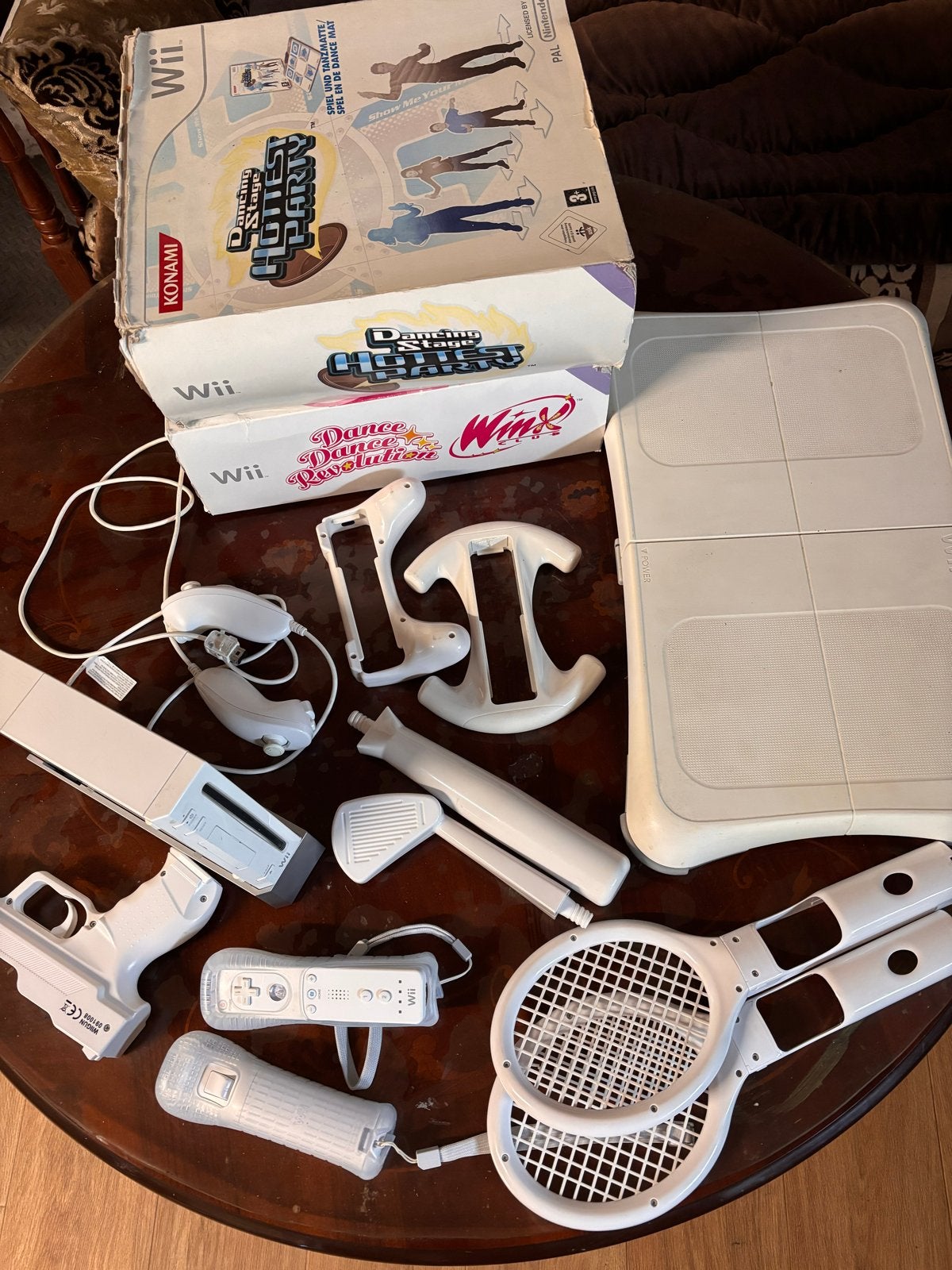 Wii console met accessoires (zonder spellen), Ophalen, Gebruikt, Met 2 controllers, Met Balance Board