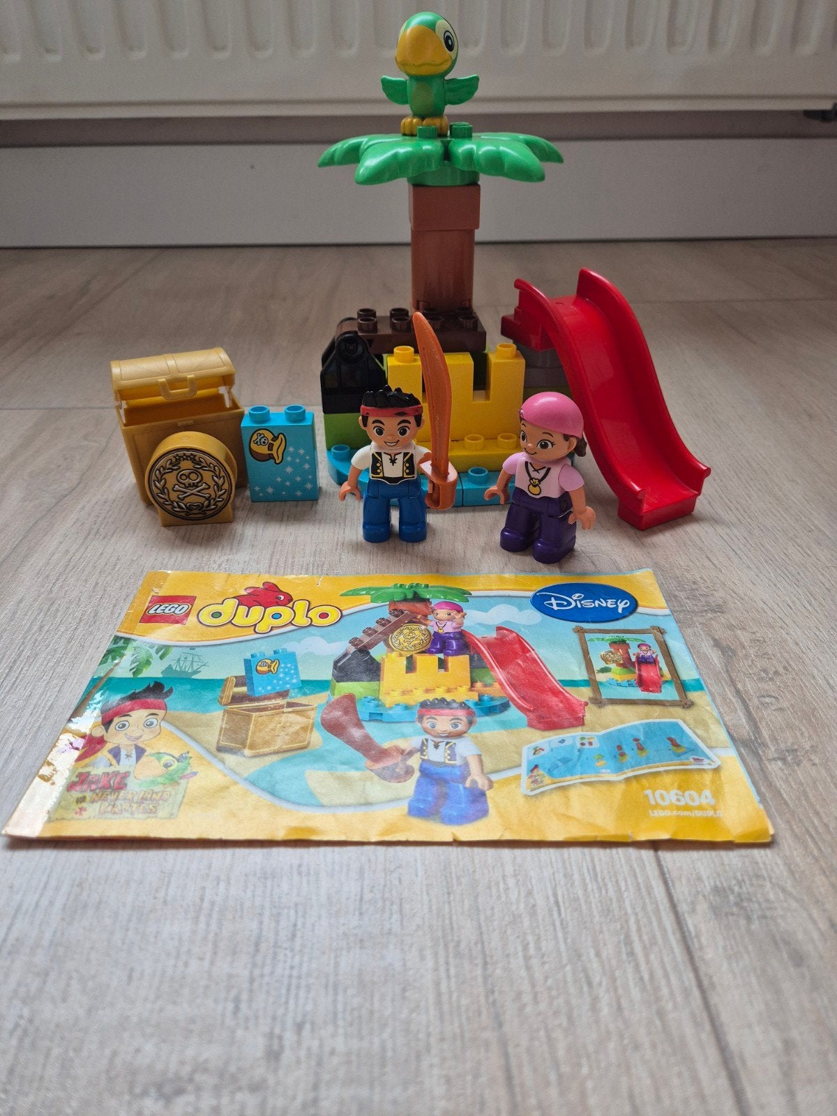 LEGO Duplo Jake piraten 10604, Ophalen, Zo goed als nieuw, Compleet, Complete set