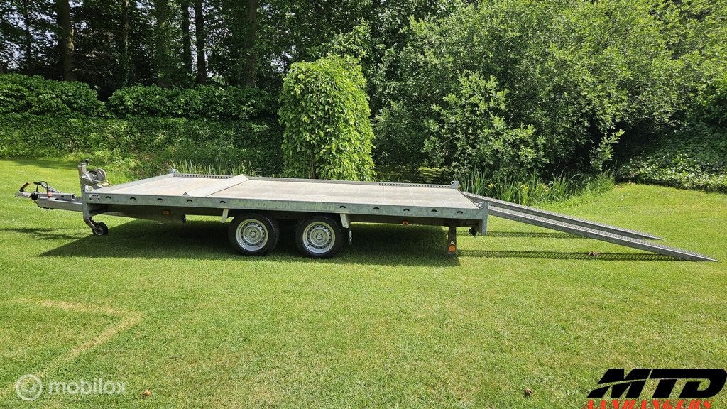Anssems autotransporter machinetransporter + oprijplaten, Gebruikt