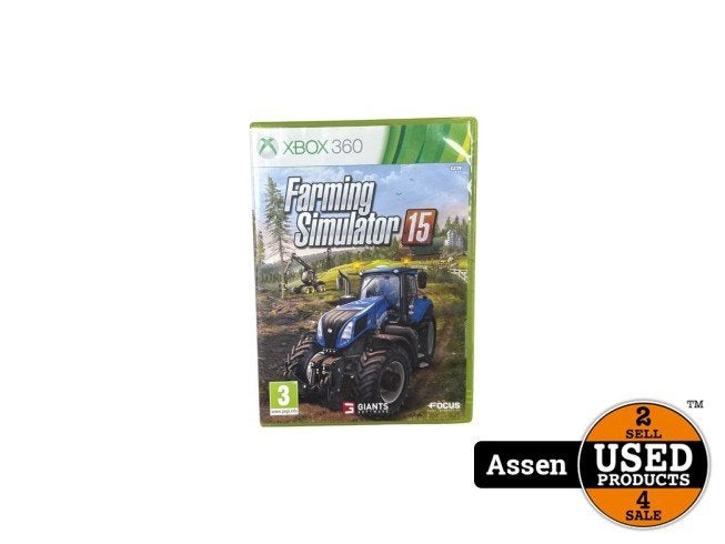 Farming Simulator 15 Xbox 360 Game, Xbox, Zo goed als nieuw, Support@xbox.com, One Microsoft Way
Redmond, WA 98052-6399