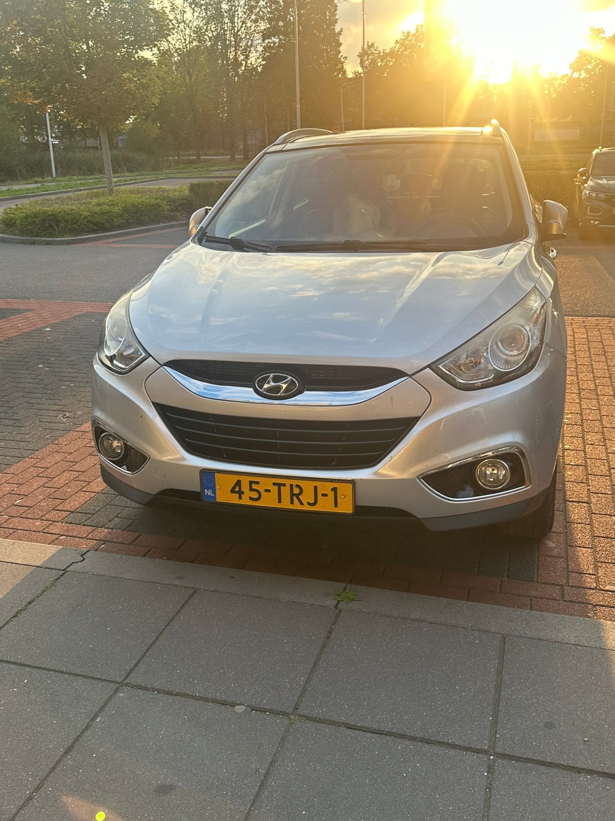 Hyundai iX35 1.6i GDI Blue 135pk 2012 Grijs, Auto's, Voorwielaandrijving, 1280 kg, 1591 cc, 4 cilinders
