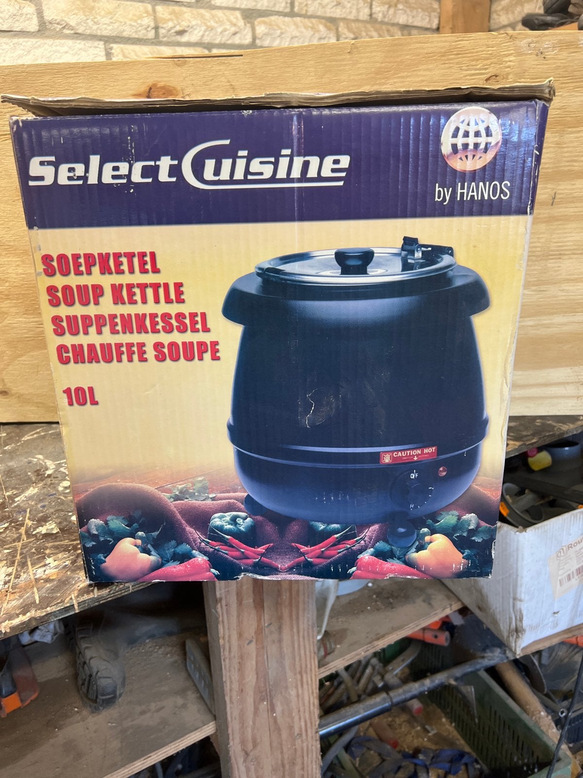 Select Cuisine Soepketel - 10L Soep Warmhouder, 4 liter of meer, Ophalen of Verzenden, Nieuw