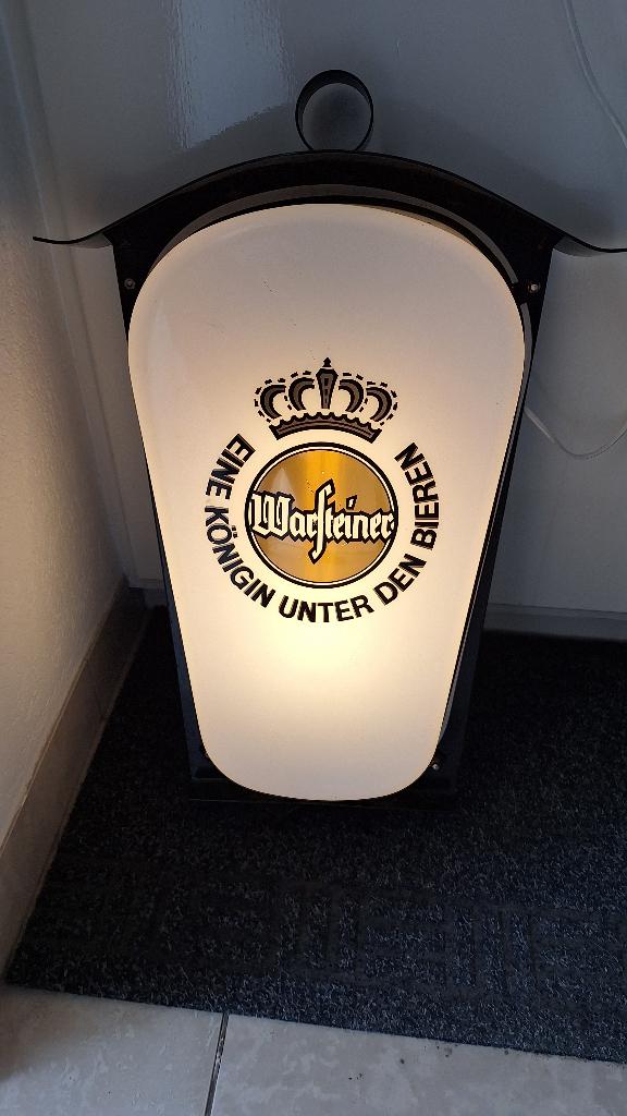 Warsteiner lichtbak, Ophalen of Verzenden, Zo goed als nieuw, Lichtbak of (neon) lamp