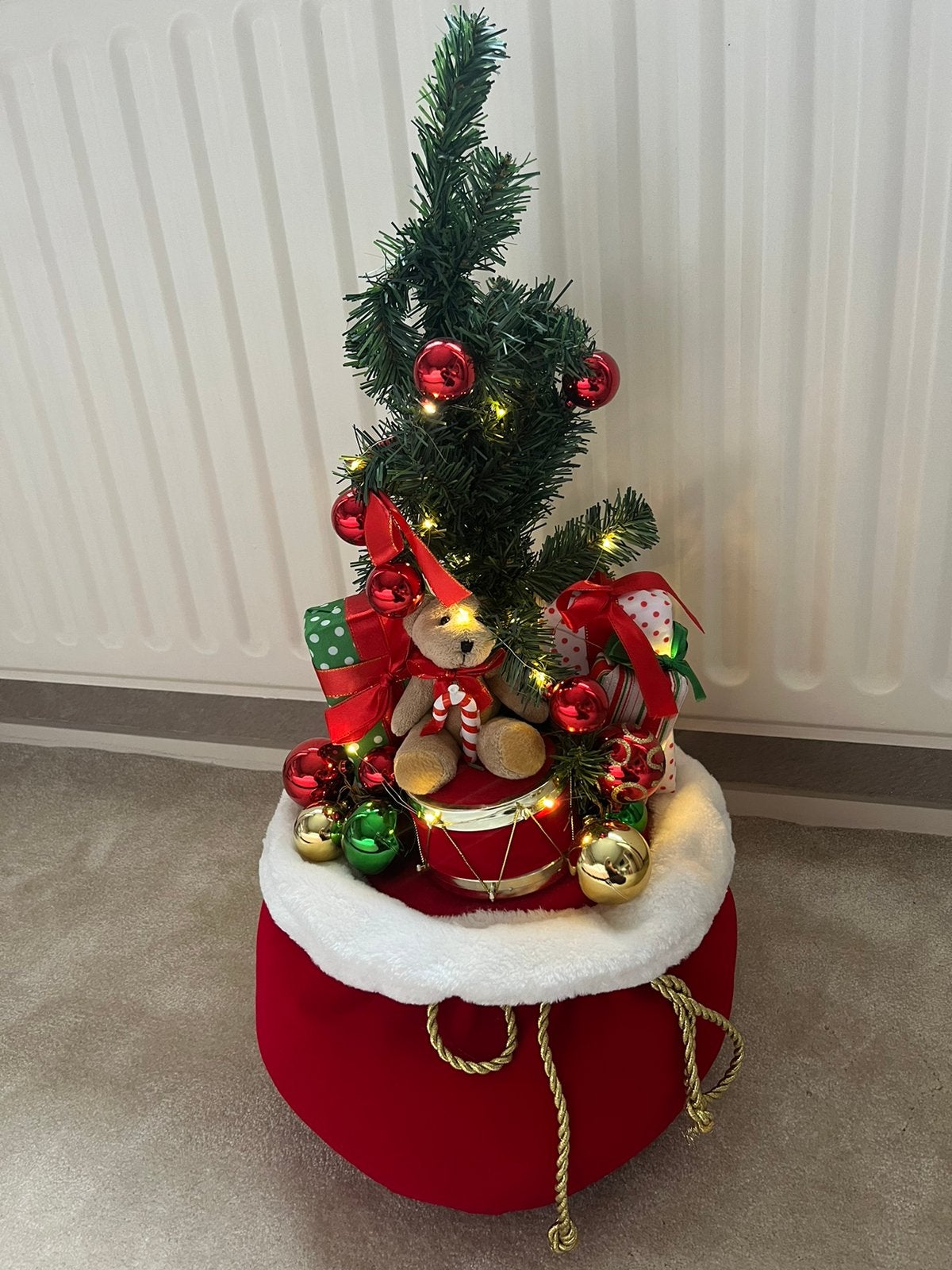 Kerstboom in zak, Ophalen, Zo goed als nieuw