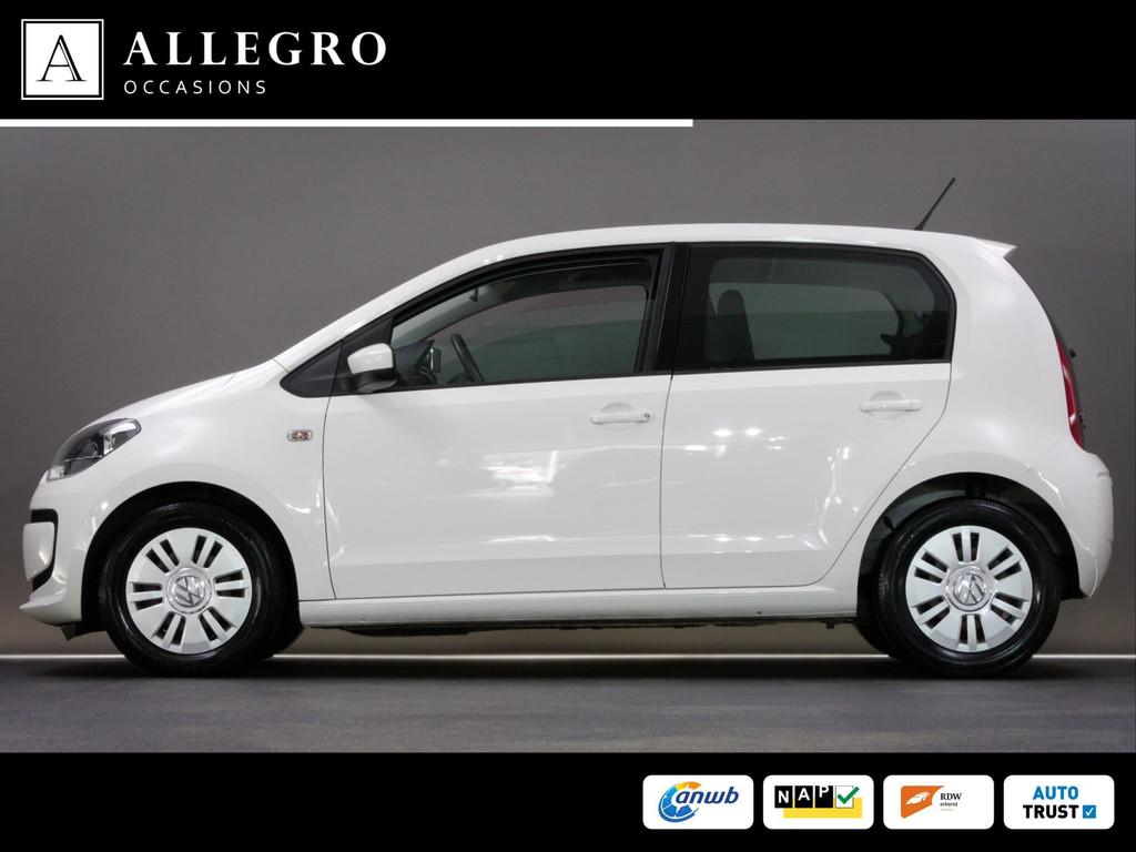 Volkswagen Up! 1.0 move up! BlueMotion (NAVIGATIESYSTEEM, AI, Auto's, Volkswagen, Voorwielaandrijving, Stof, Gebruikt, 840 kg