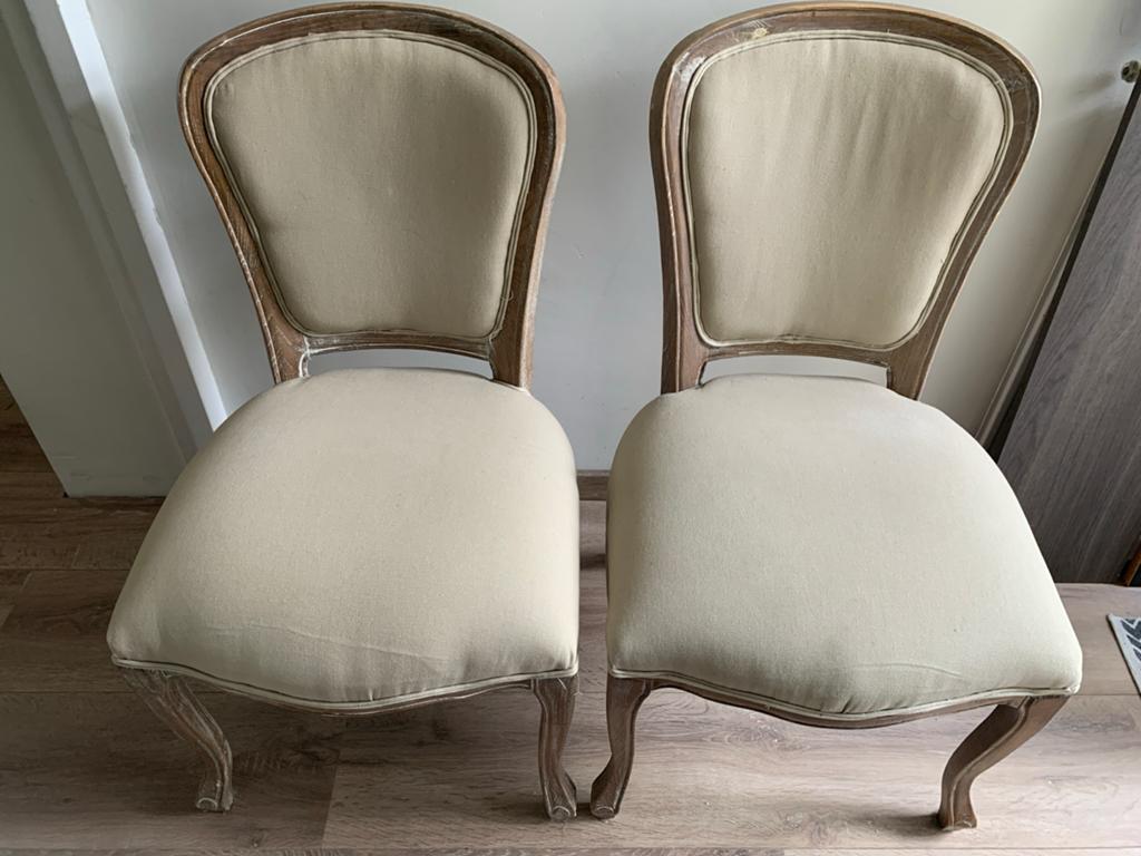 Eetkamerstoelen 4 stuks, Ophalen