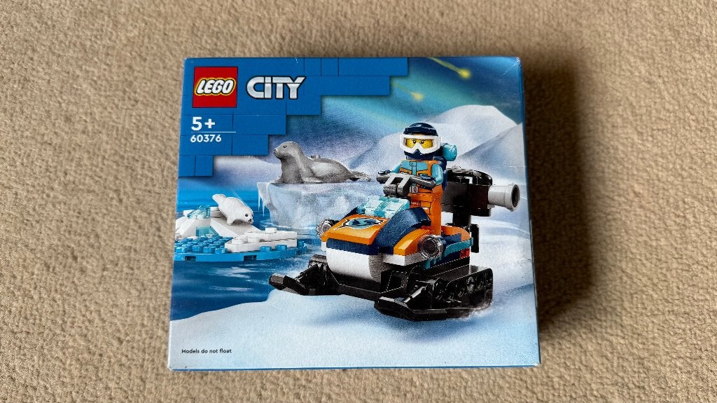 LEGO 60190 en 60376 Poolijsglider en Sneeuwscooter, Lego, Nieuw, Ophalen of Verzenden, Complete set
