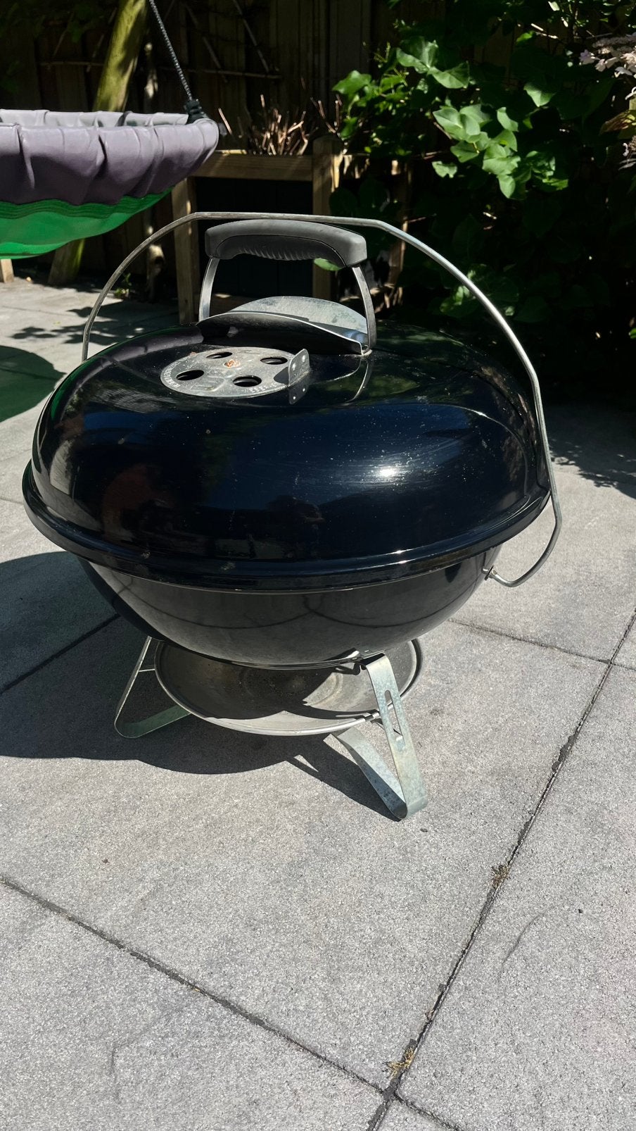 Weber BBQ 47cm, Tuin en Terras, Houtskoolbarbecues, Ophalen, Zo goed als nieuw