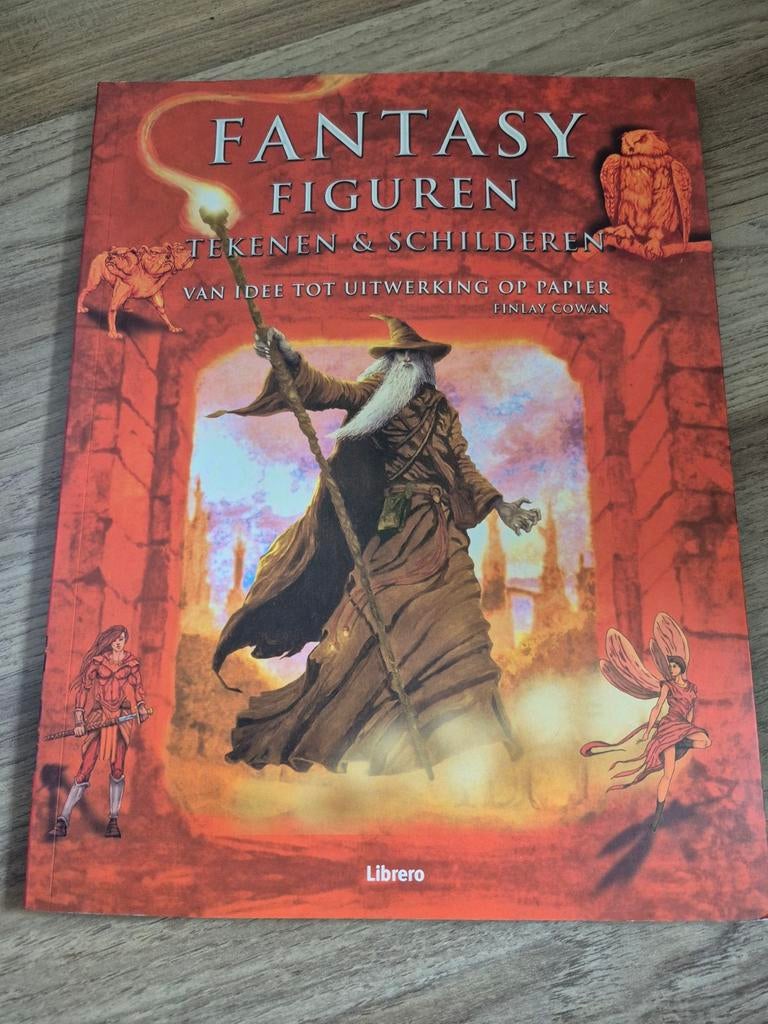 Fantasy Figuren Tekenen & Schilderen - Finlay Cowan, Ophalen of Verzenden