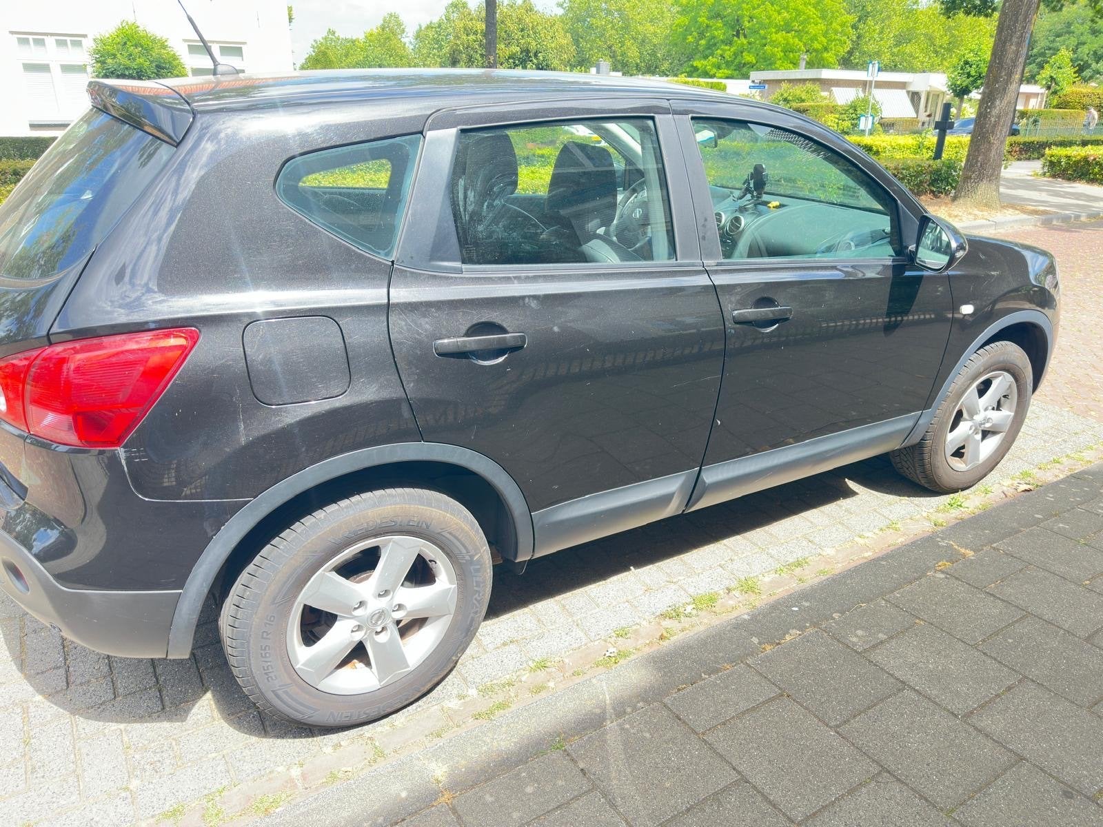Nissan Qashqai 2.0 2WD 2010 Zwart, Auto's, Voorwielaandrijving, 4 cilinders, Zwart, Handgeschakeld