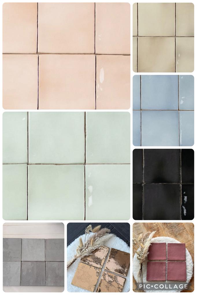 Tegeltjes 10x10 diverse kleuren, Ophalen, Nieuw, Minder dan 20 cm, Minder dan 20 cm