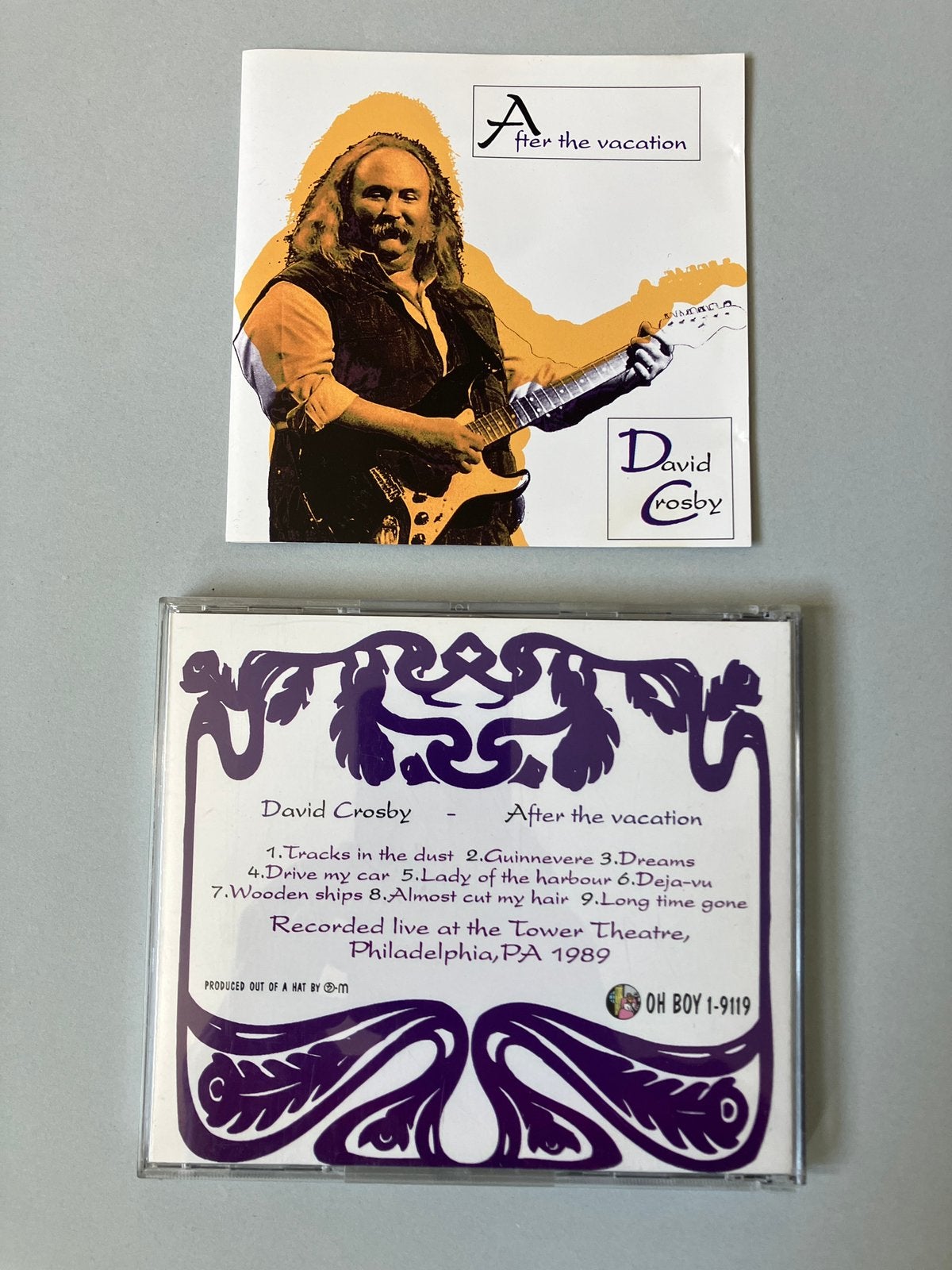 David Crosby - After The Vacation, Cd's en Dvd's, Cd's | Rock, Ophalen of Verzenden, Zo goed als nieuw, Poprock