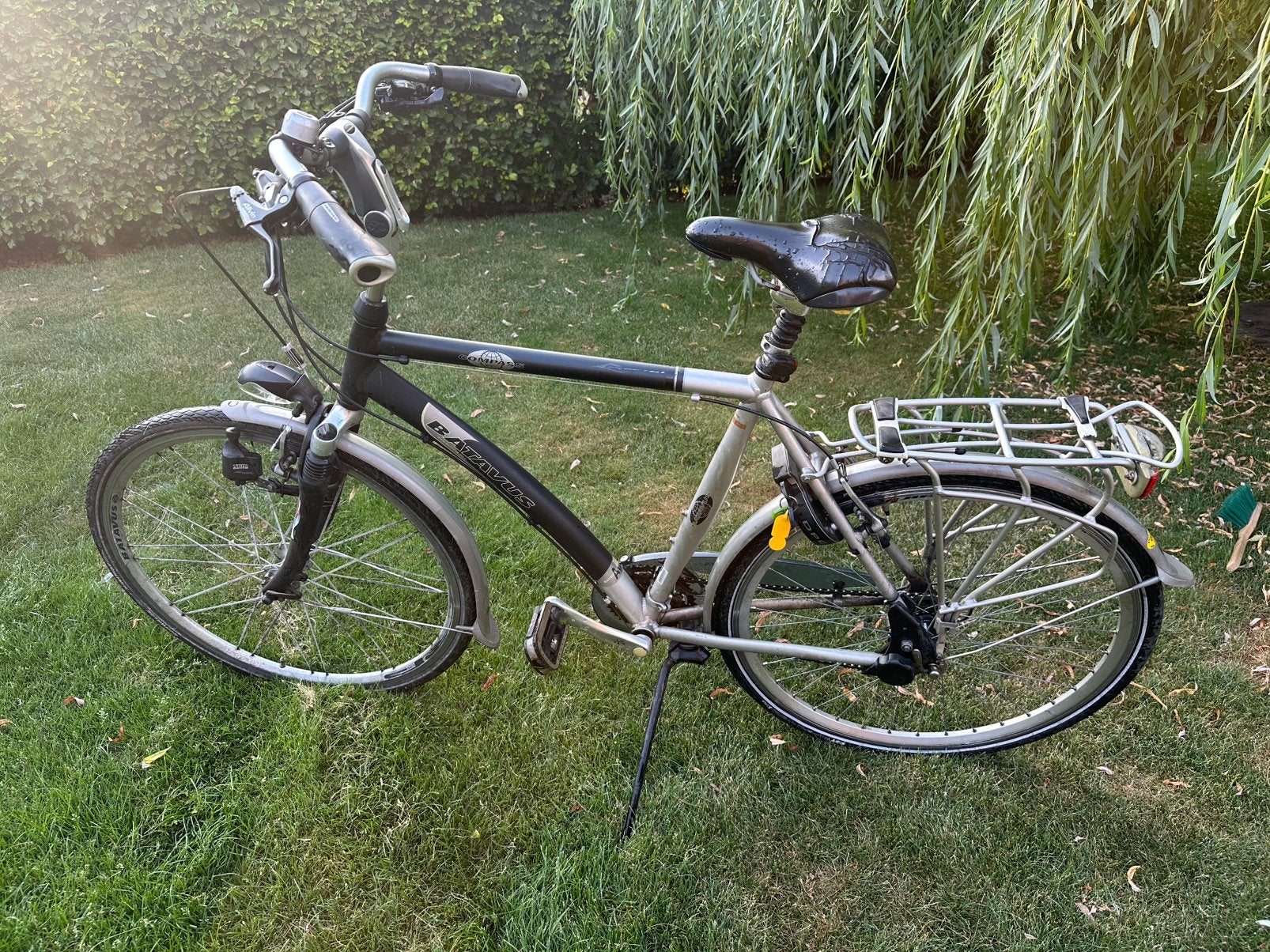 Te koop batavus compass herenfiets, Fietsen en Brommers, Ophalen, Gebruikt, Velgrem, Batavus
