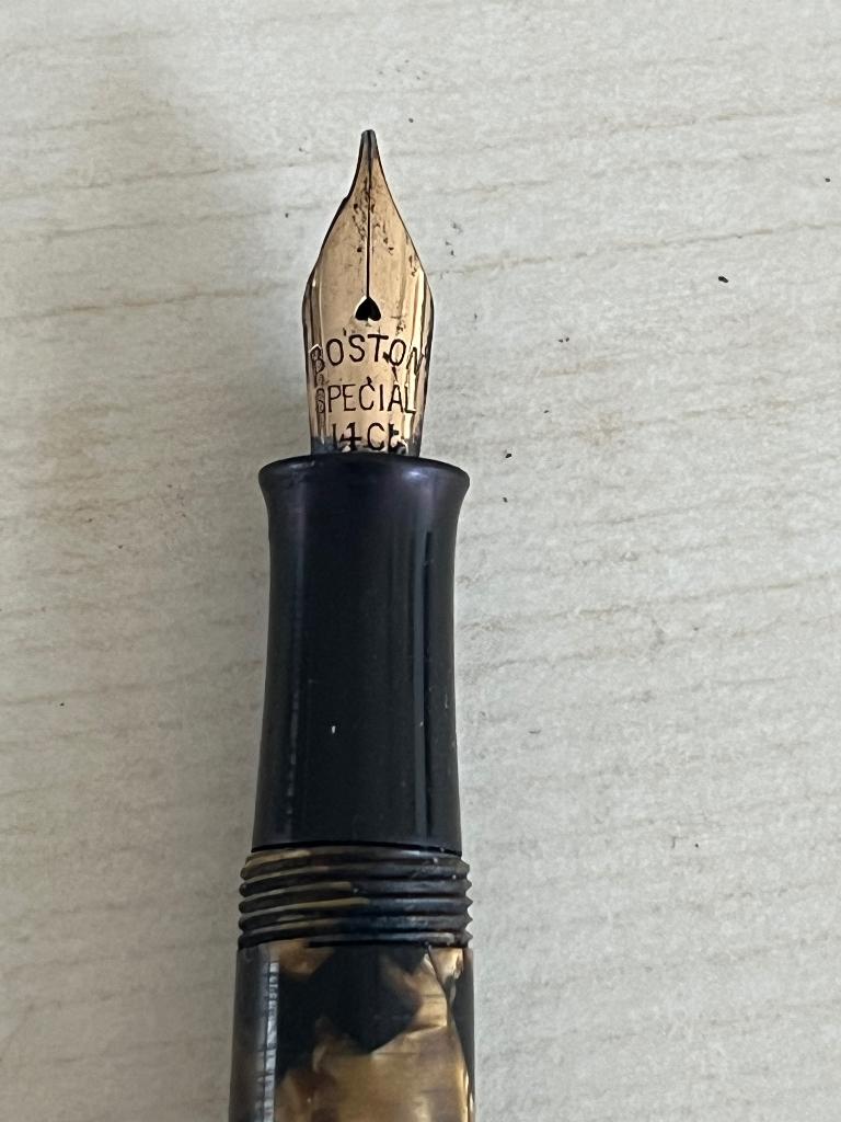 Boston vulpen en potlood, Verzamelen, Pennenverzamelingen, Ophalen of Verzenden, Gebruikt, Vulpen, Overige merken