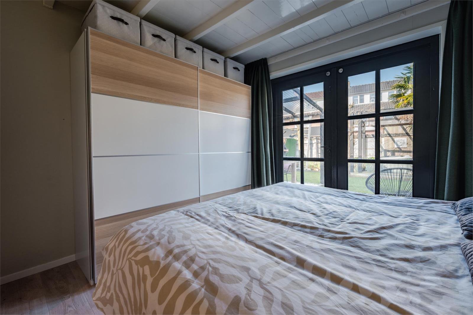 IKEA Pax schuifdeur kast 200 x 201 x 58, Ophalen, Zo goed als nieuw, 50 tot 75 cm, 200 cm of meer