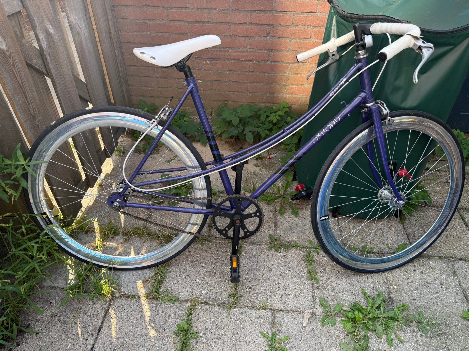 Oxford sport light paarse racefiets, Ophalen, Zo goed als nieuw, Meer dan 20 versnellingen, Overige merken