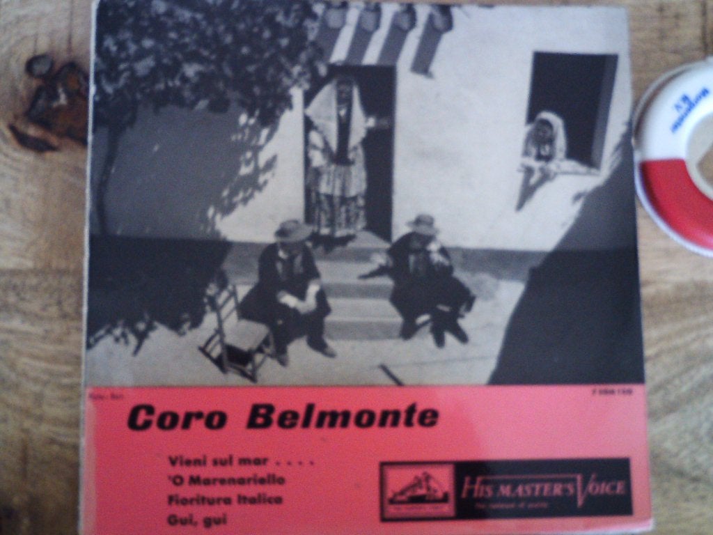 Coro Belmonte - Vieni sul mar... EP 27jul, Cd's en Dvd's, Vinyl Singles, Fotohoes, Wereldmuziek, 7 inch, Ophalen of Verzenden
