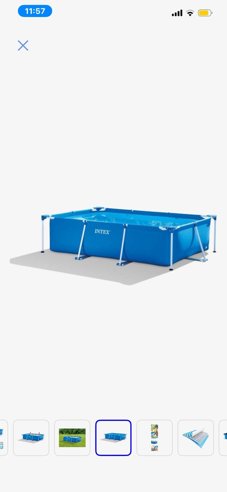 Dobberen maar! Intex zwembad 300x200, Ophalen, Zo goed als nieuw, Opzetzwembad, 200 tot 400 cm