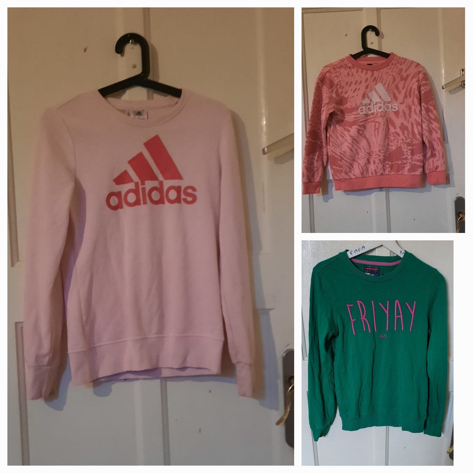 Set van 3 Fijne Merksweaters Mt 164  Adidas & Vingino (ZGAN), Ophalen of Verzenden, Meisje
