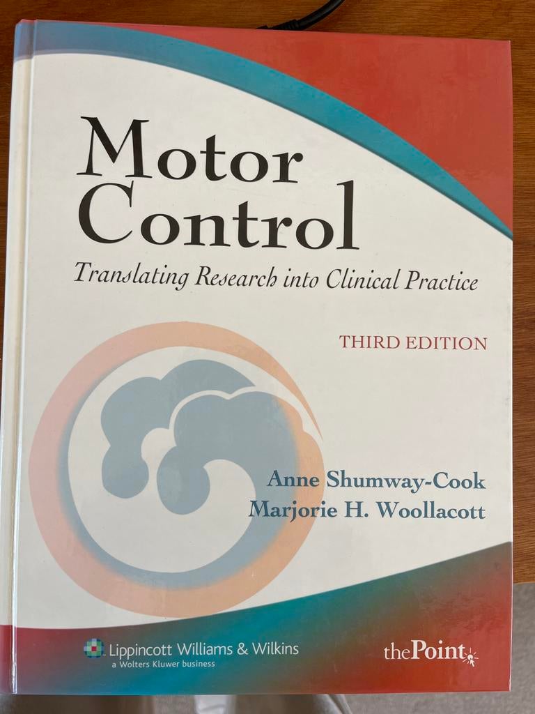 Motor Control boek, Engels, Boeken, Taal | Engels, Gelezen, Non-fictie, Ophalen of Verzenden
