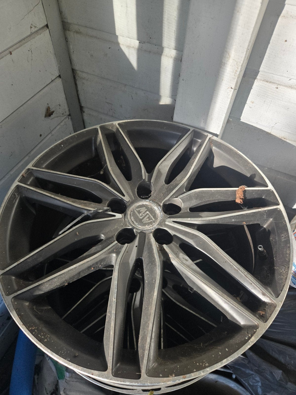 MSW Model 24 Velg 19 inch, Auto-onderdelen, Gebruikt, Velg(en), Zomerbanden, Ophalen