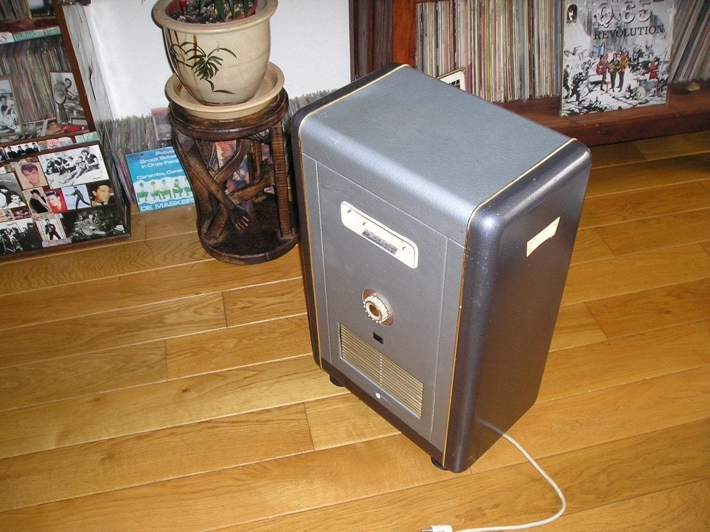 60s bijzetkachel designprijs kachel electrisch, Ophalen