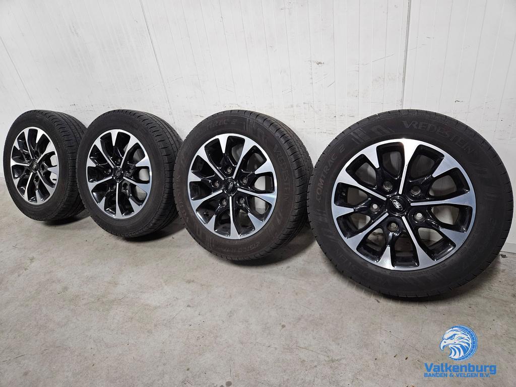 7-8mm! Originele Ford Transit Custom Sport 17 inch zwarte ve, -, -, Banden en Velgen, 17 inch