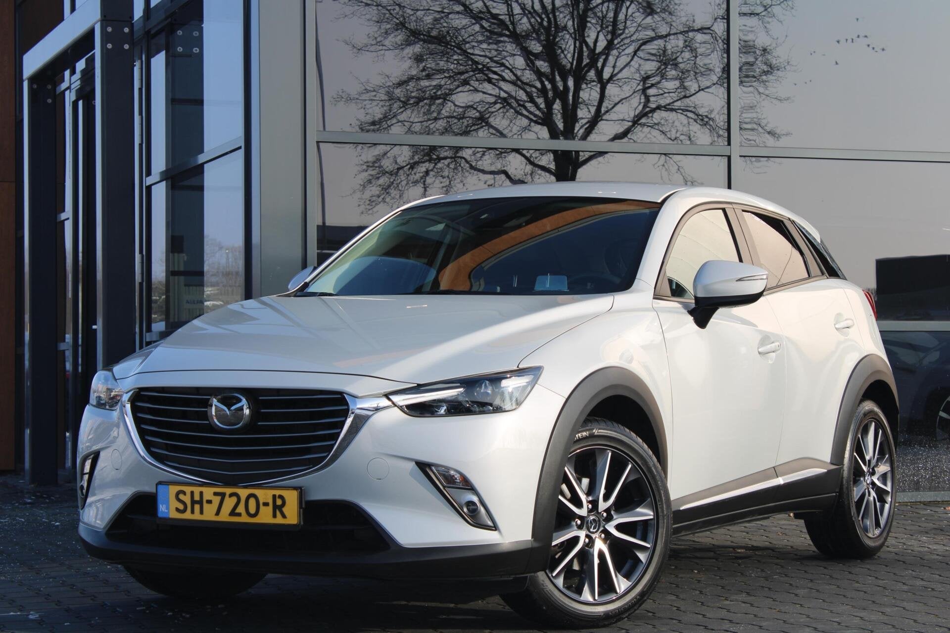 Mazda CX-3 2.0 SkyActiv-G 120 GT-M Automaat | Trekhaak | Led, Auto's, Mazda, 1998 cc, Euro 6, 4 cilinders, Wit