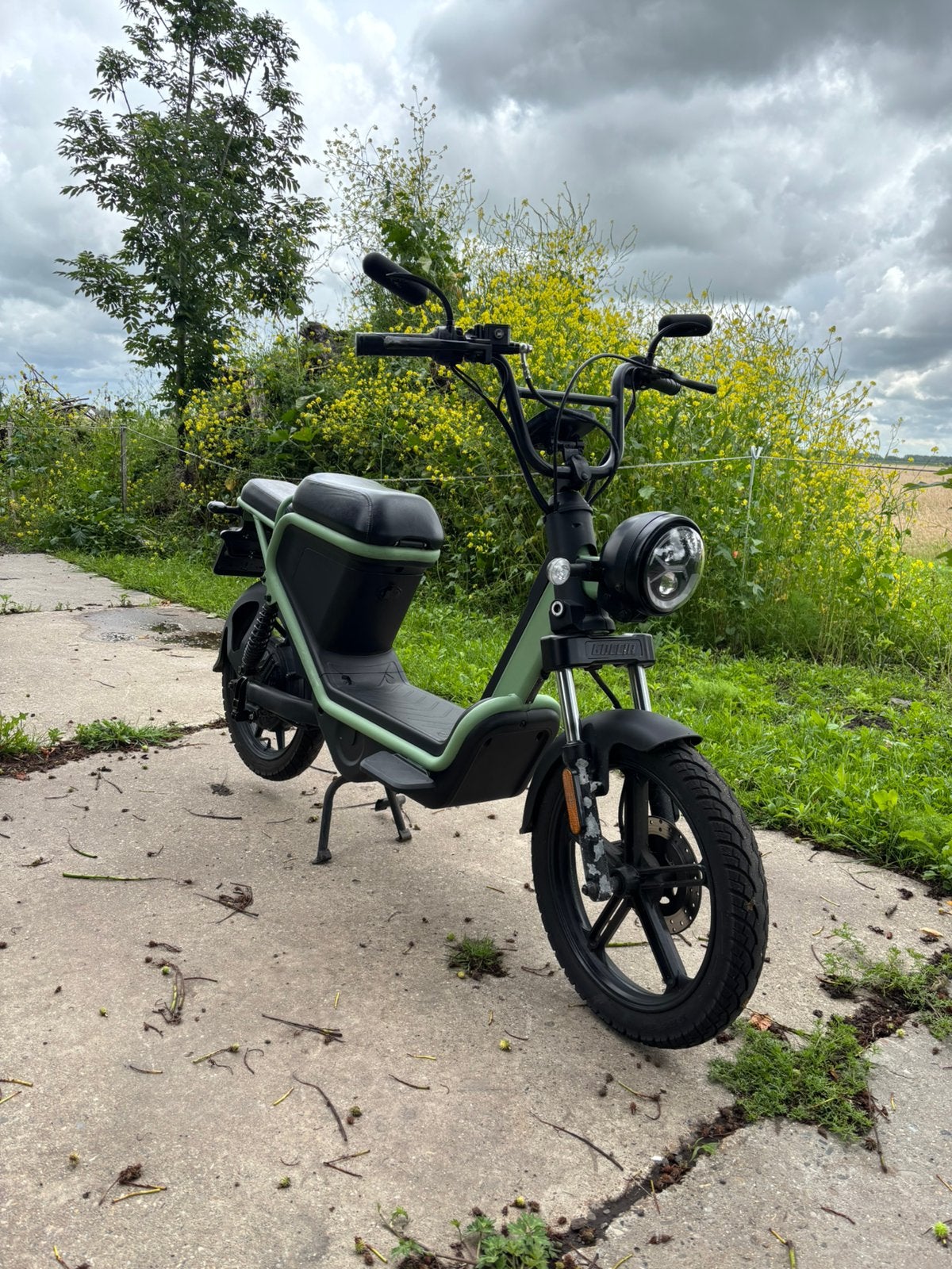 Elektrische AGM Goccia Groen (2021) – Blauw Kenteken, Ophalen, Gebruikt, Maximaal 25 km/u