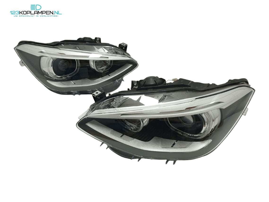 BMW 1 Serie F20 F21 Bi Xenon LED koplamp koplampen links rec, Ophalen, Gebruikt, -, -