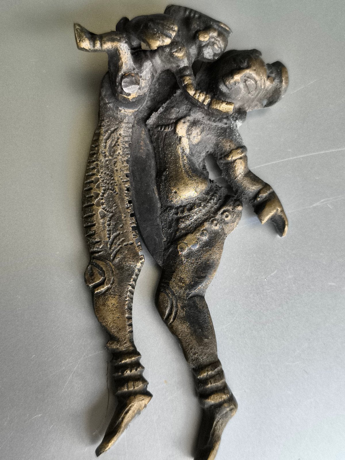 antiek messing betelnoot knijper, Antiek en Kunst, Ophalen of Verzenden