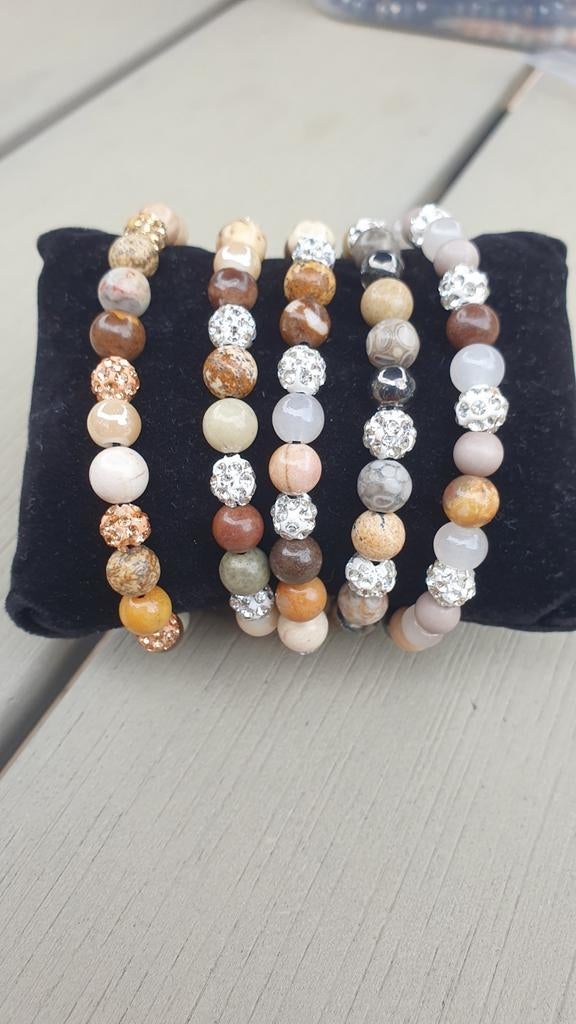 Zelfgemaakte Karma Armbandjes - Diverse Kleuren, Sieraden, Tassen en Uiterlijk, Armbanden, Overige kleuren, Nieuw, Ophalen of Verzenden