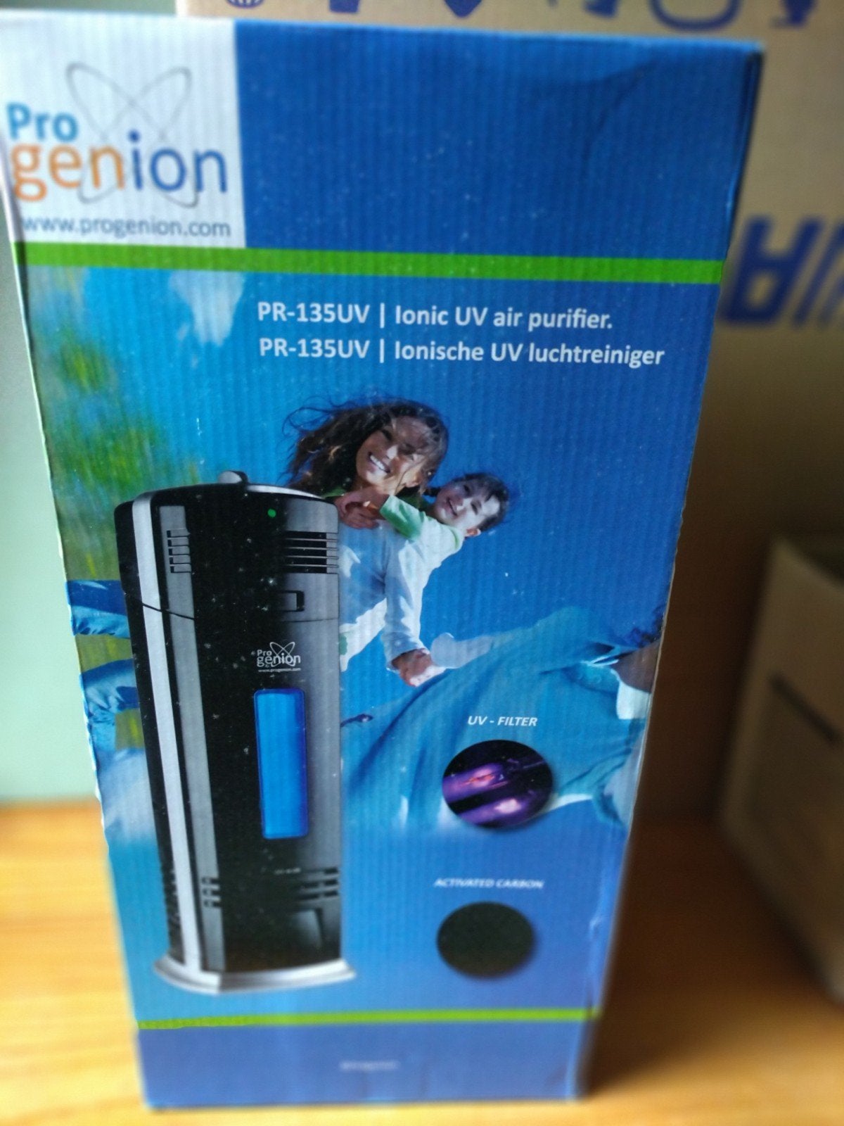 Progenion PR-135UV Ionische UV Luchtreiniger, Ophalen