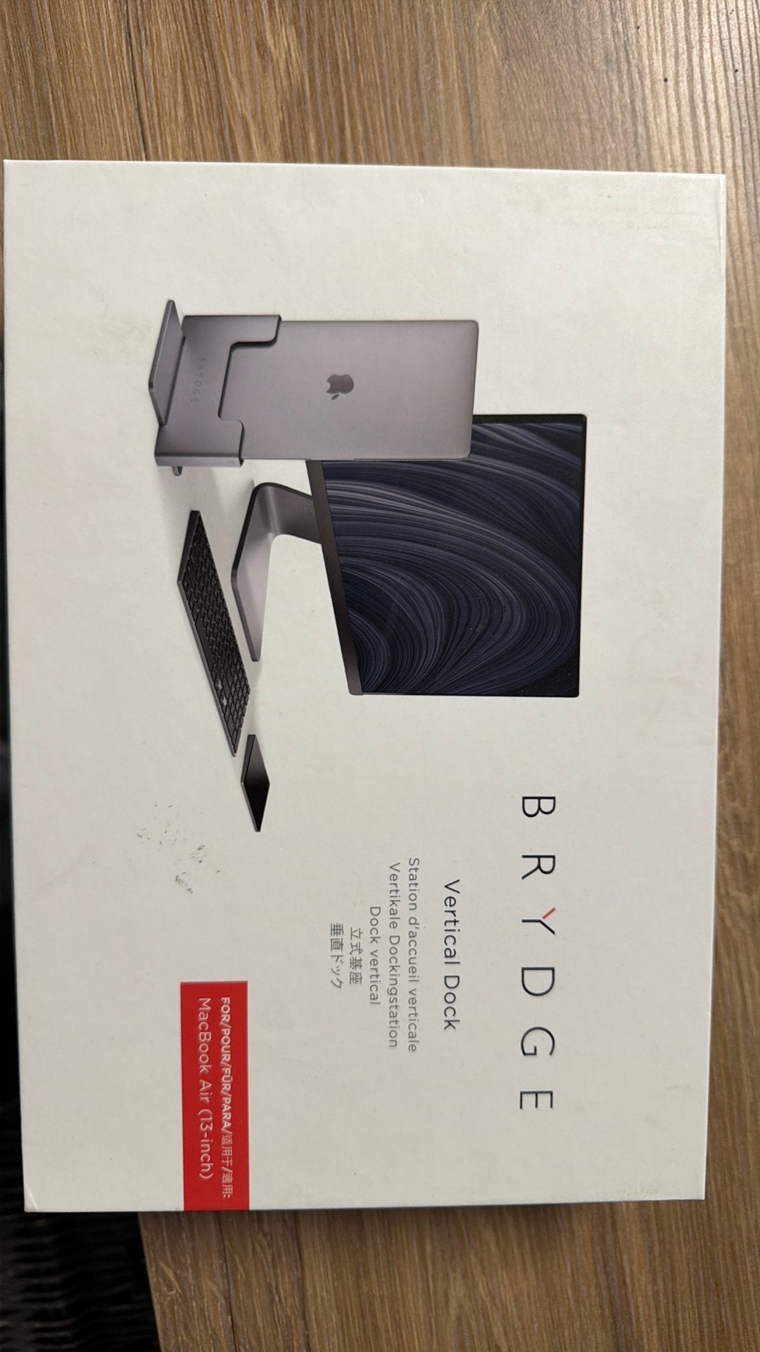 Brydge Vertical Dock voor MacBook Air (13-inch), Ophalen of Verzenden, Nieuw, Docking station, Laptop