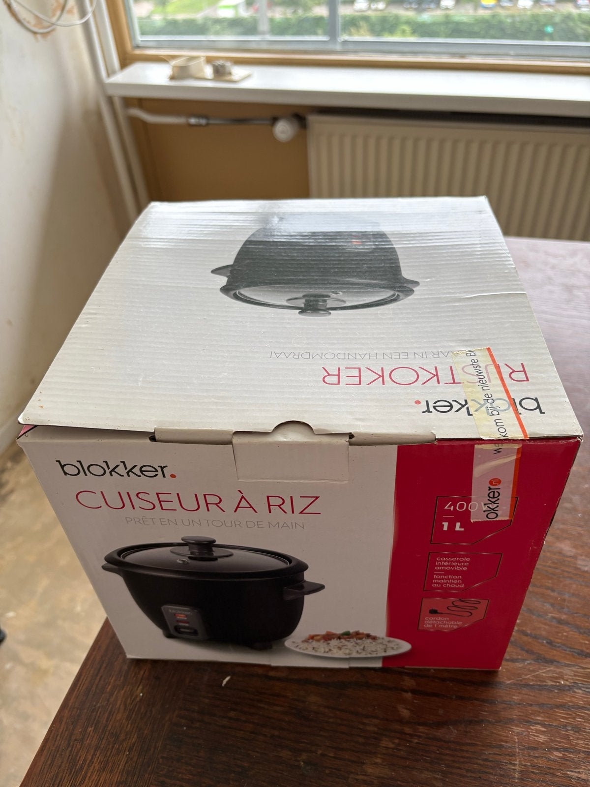 Blokker Rijstkoker 1L - Zo goed als nieuw, Ophalen, Zo goed als nieuw