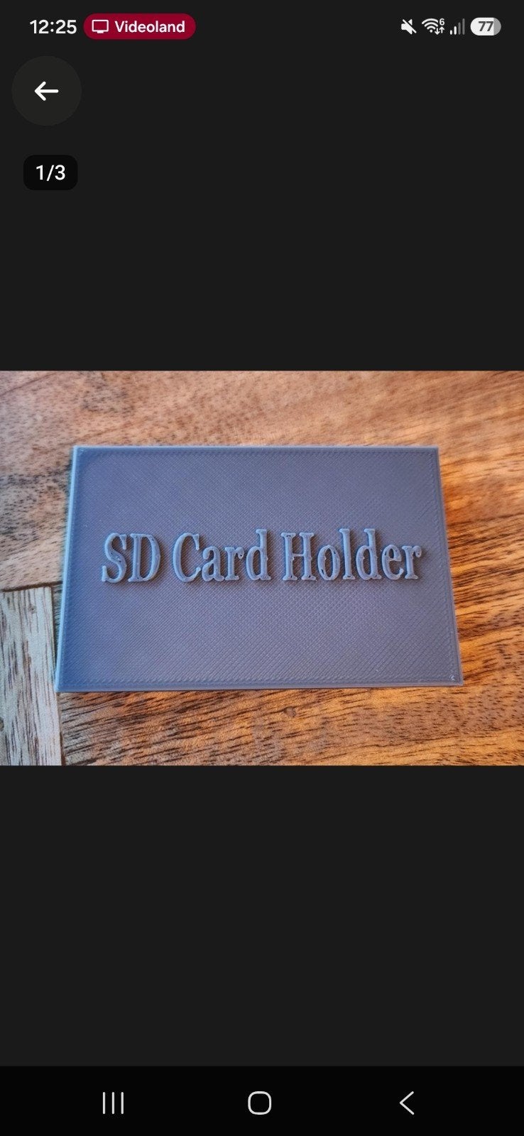 SD Card Holder, Ophalen, Nieuw