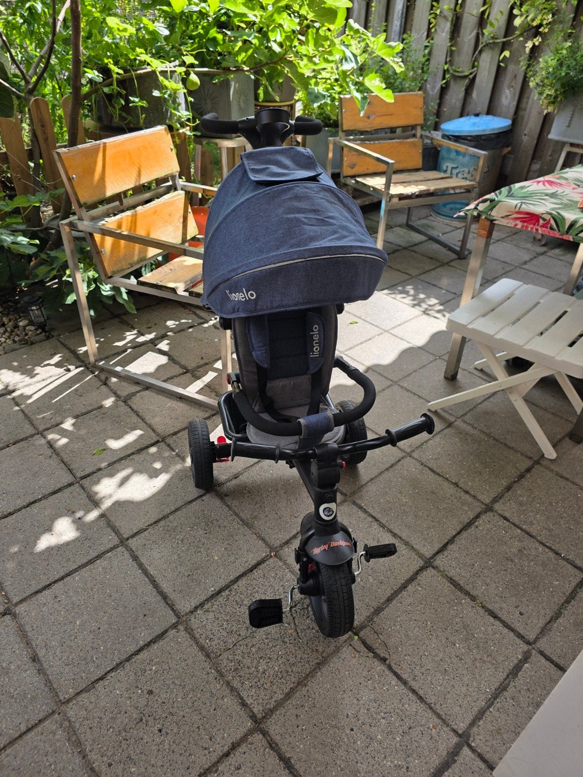 Lionelo loop fiets kar met bagage ruimte, Ophalen