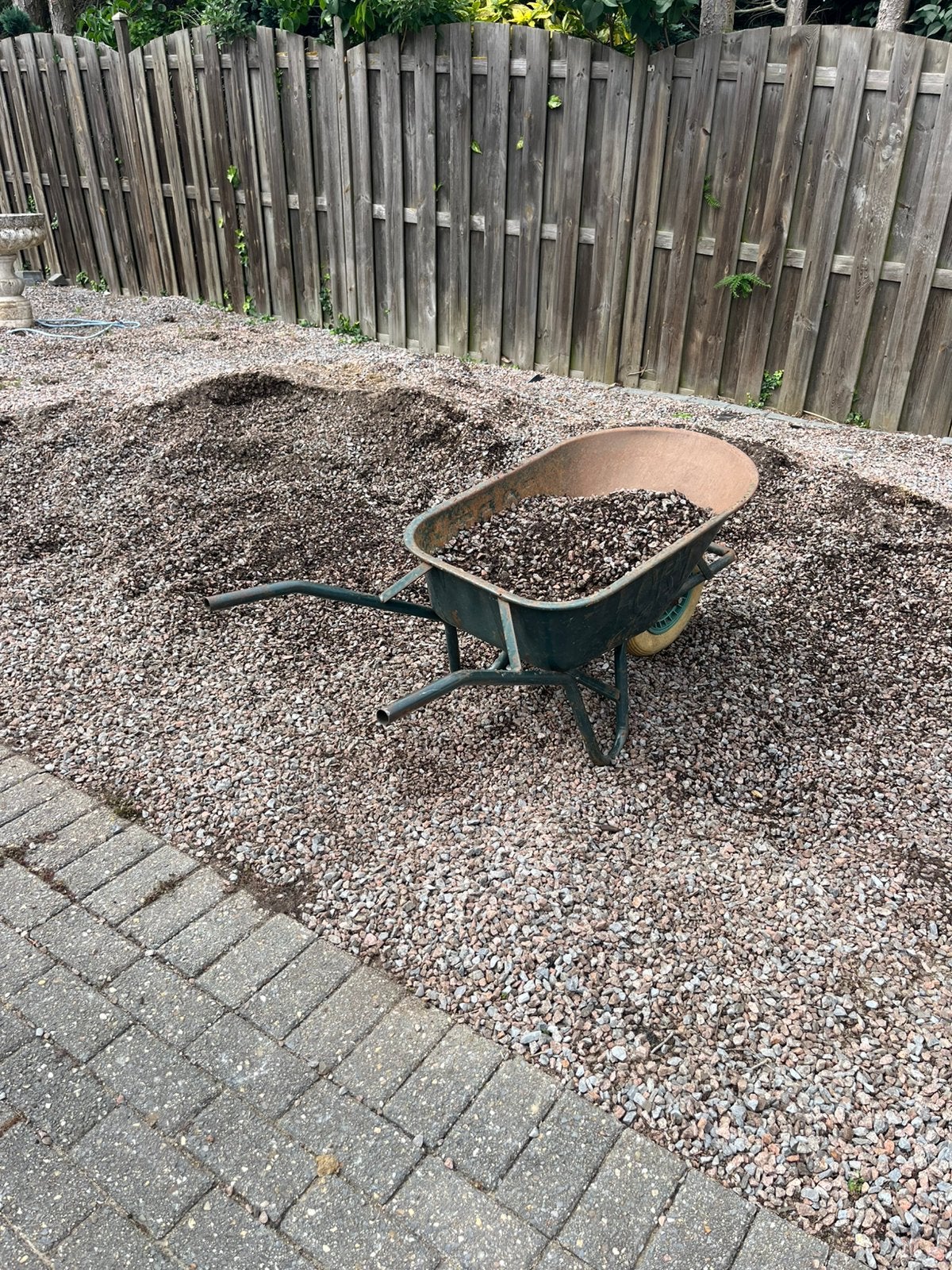Kiezel klein gratis afhalen, Tuin en Terras, Overige materialen, Gebruikt, Overige typen, Ophalen of Verzenden