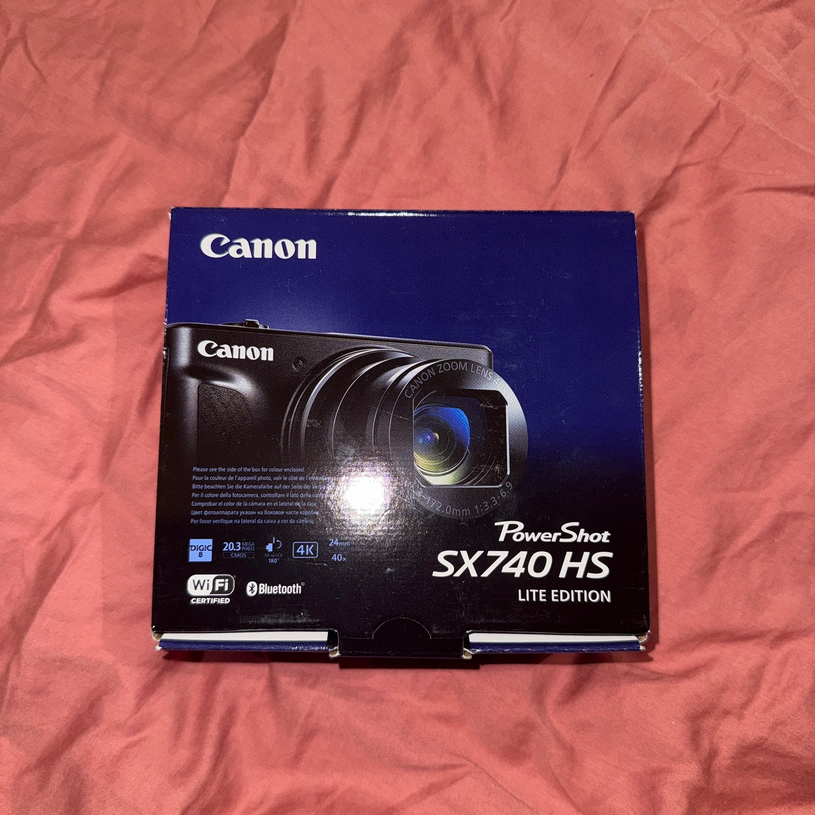 Canon Powershot SX740 HS lite, Audio, Tv en Foto, Fotocamera's Digitaal, Ophalen, Accu, Zo goed als nieuw, Compactcamera