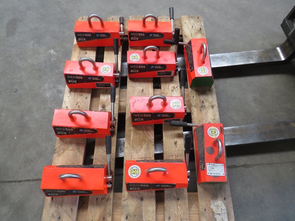 hefmagneet hijsmagneet neo bux 500kg meerdere op voorraad, Ophalen, Gebruikt, Zandhaarweg, Neo bux