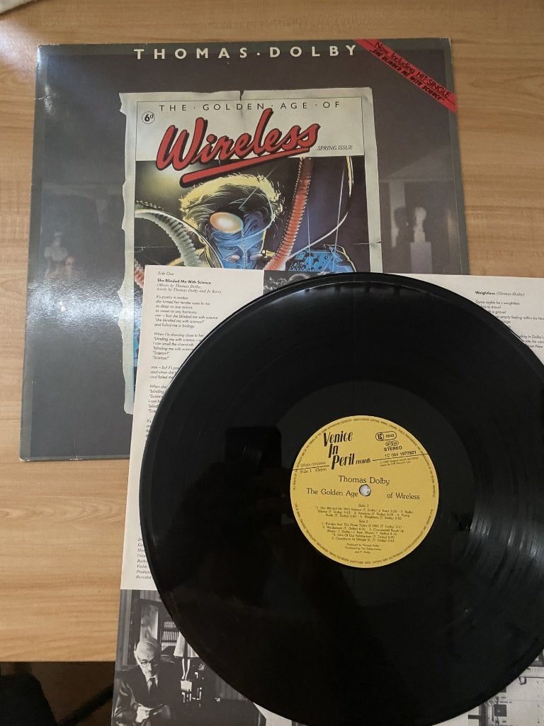 Thomas Dolby – The Golden Age Of Wireless, LP, Pop, Ophalen of Verzenden, Zo goed als nieuw