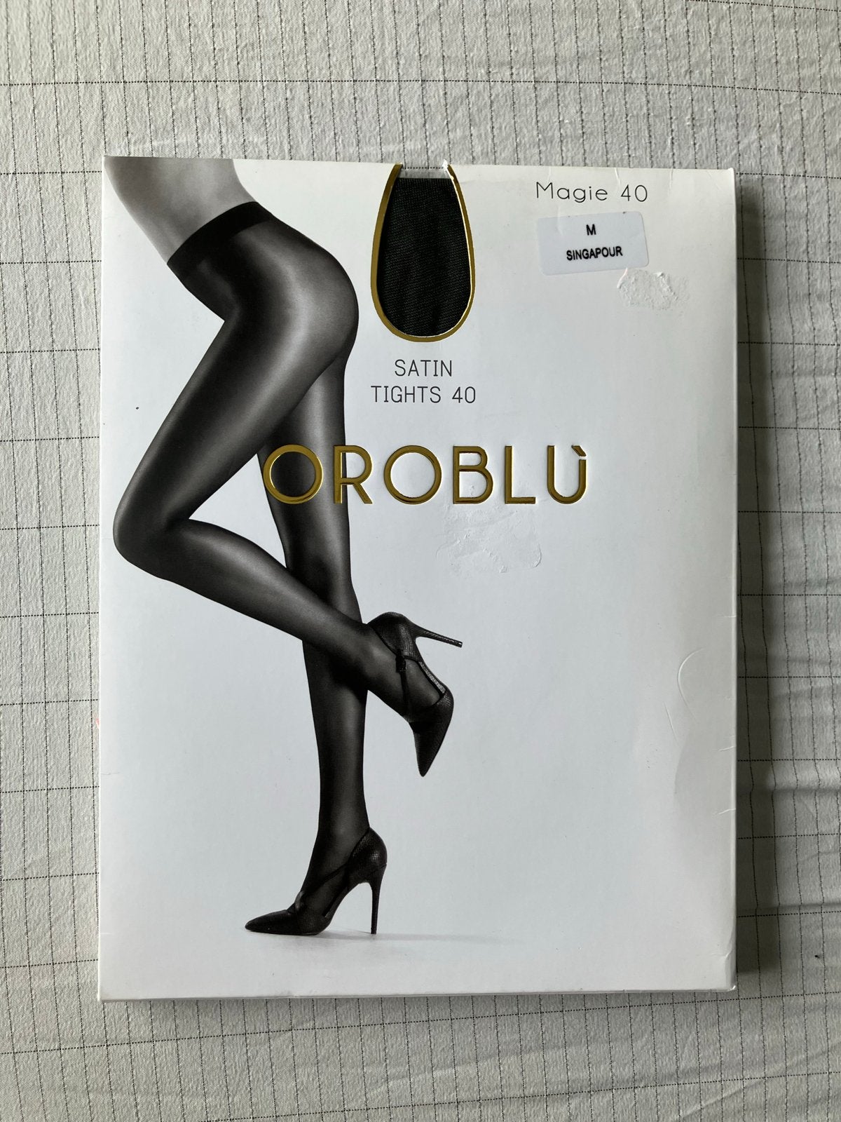 Oroblu Magie 40 Satin Tights - Zwart, Maat M, Kleding | Dames, Zwart, Nieuw, Maat 40/42 (M), Ophalen of Verzenden