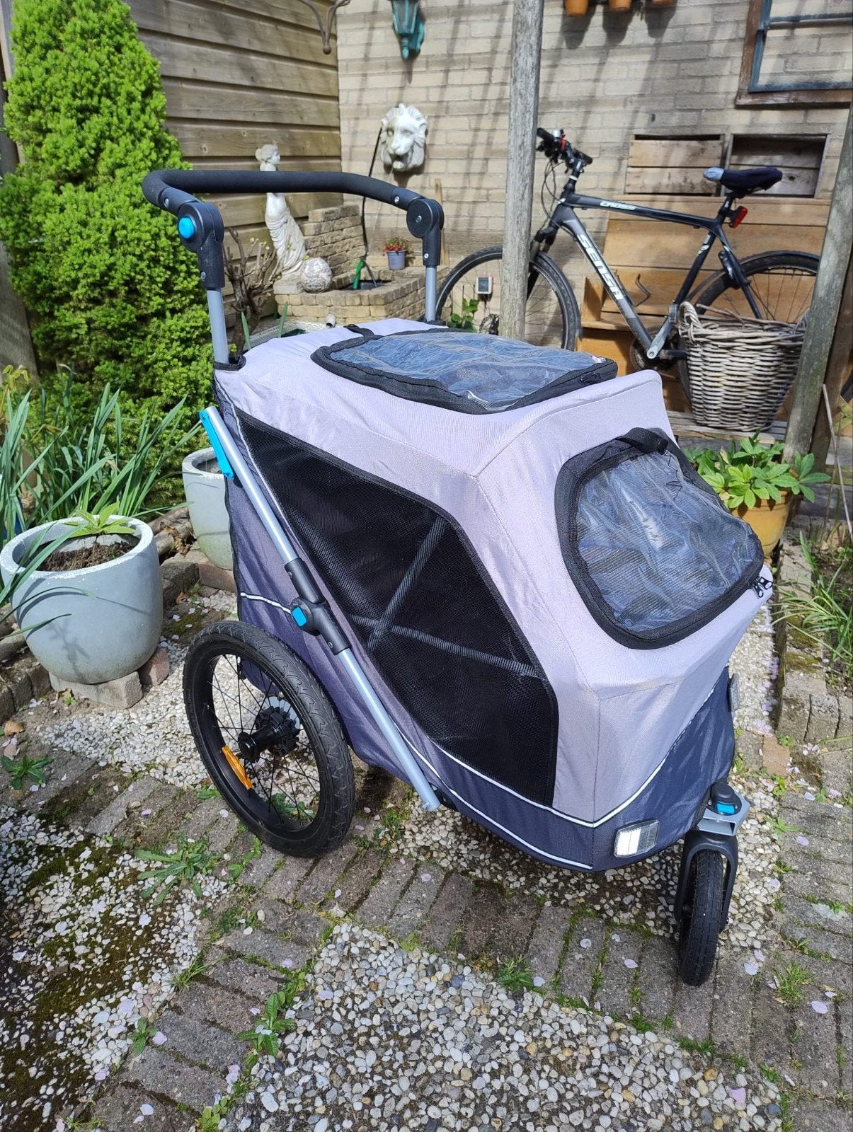 Hondenkar voor een kleine hond!, Ophalen
